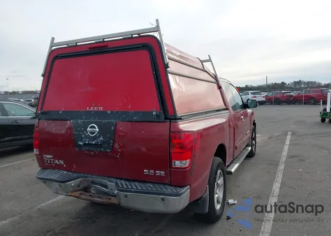 2006 Nissan Titan Se из США, поврежденный, VIN 1N6AA06B86N553224